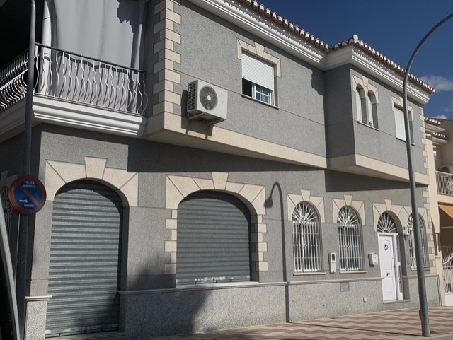 fachada con acabados
